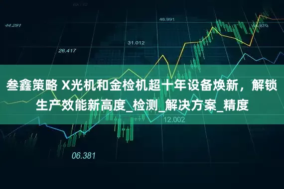 叁鑫策略 X光机和金检机超十年设备焕新，解锁生产效能新高度_检测_解决方案_精度