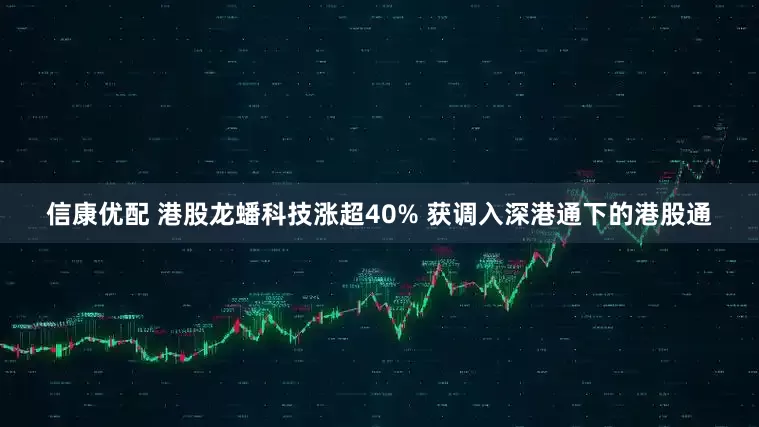 信康优配 港股龙蟠科技涨超40% 获调入深港通下的港股通