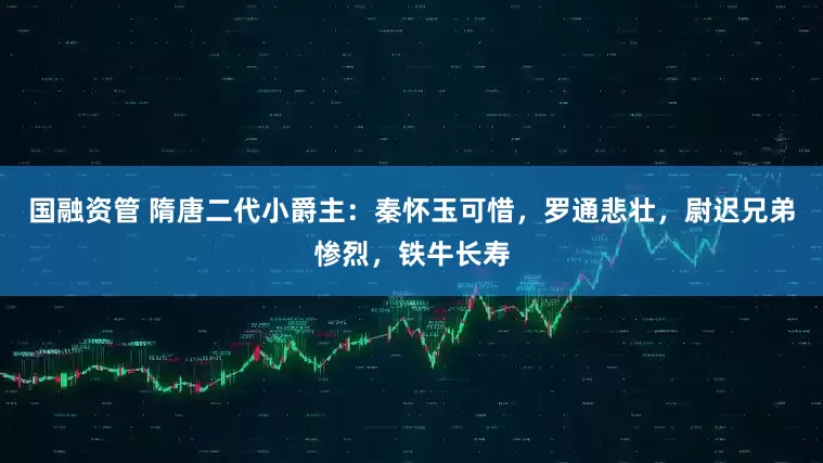 国融资管 隋唐二代小爵主：秦怀玉可惜，罗通悲壮，尉迟兄弟惨烈，铁牛长寿